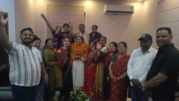 हल्द्वानी पहुंचीं महिला कांग्रेस की नई कार्यकारी अध्यक्ष जया कर्नाटक...