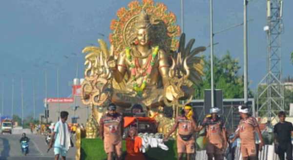 हरिद्वार..चरम पर पहुंचा कांवड़ मेला, पांच दिन में पहुंचे 80 लाख से अधिक यात्री 