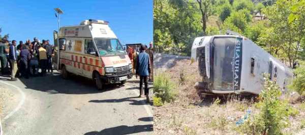 उत्तराखंड: कुंजापुरी मार्ग पर बड़ा हादसा, गुजरात के श्रद्धालुओं से भरी बस खाई में गिरी, पांच की मौत !