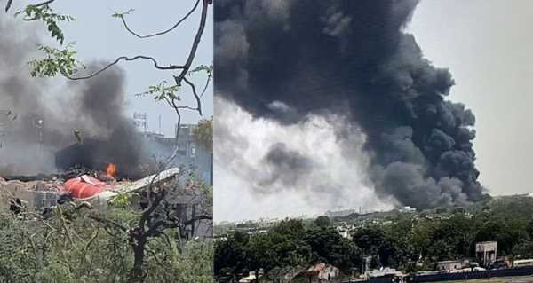 अहमदाबाद में बड़ा विमान हादसा, पूर्व सीएम विजय रूपाणी समेत 242 यात्री थे सवार !!