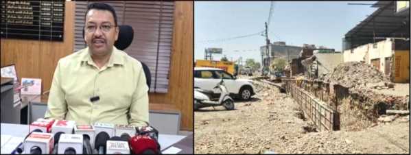 हल्द्वानी में धीमी रफ्तार से चल रहे निर्माण कार्य, मानसून से पहले बढ़ी चिंता