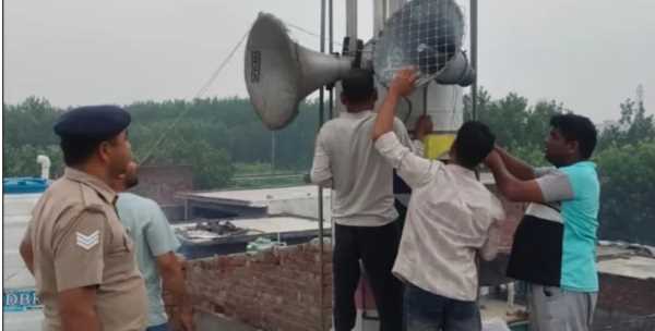 सुप्रीम कोर्ट के आदेश का पालन  94 Loudspeakers हटाए