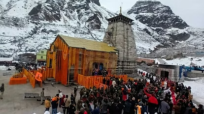 Chardham Yatra Updates : केदारनाथ धाम के आज खुले कपाट