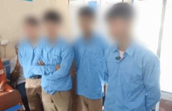 GIC में महिला शिक्षिका पर छात्रों के बाल काटने और यूनिफॉर्म फाड़ने का आरोप।