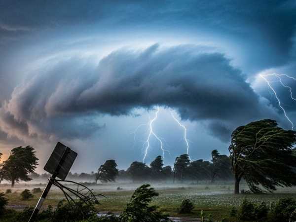 आज की रात मौसम का खतरनाक रूप: IMD की बड़ी चेतावनी, जानिए क्या होगा! 