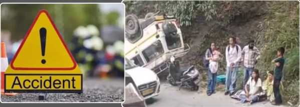 उत्तराखंड..बोलेरो टैक्सी पलटी, चालक समेत कई यात्री घायल