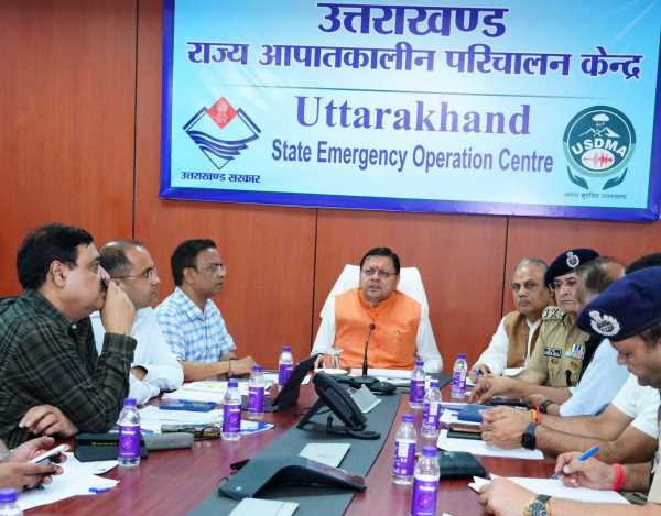 धराली आपदा..राज्य और केंद्र का संयुक्त अभियान, मुख्यमंत्री धामी कर रहे निगरानी !!