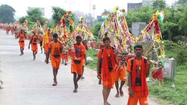 कांवड़ मेले में सुरक्षा का कड़ा घेरा 10 ड्रोन और 6000 जवान तैनात