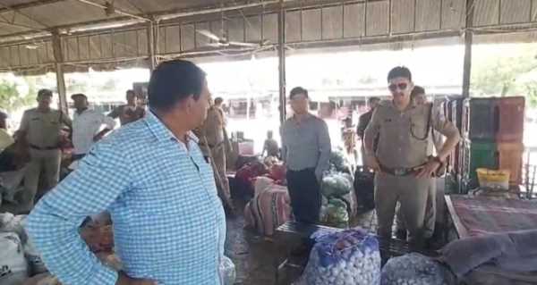 रामनगर..मंडी समिति परिसर में अतिक्रमण के खिलाफ बड़ा अभियान, नई दुकानों का होगा निर्माण !!