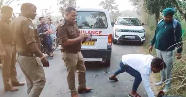 रुड़की में भीषण सड़क हादसा: बाइक और कैंटर की जबरदस्त टक्कर, दो युवकों की दर्दनाक मौत !