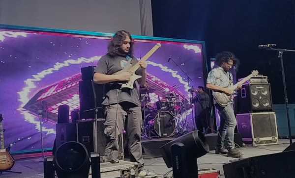 गिटार की गूंज से थर्राया हल्द्वानी, रॉक एंड मेटल शो में उमड़ी भीड़ 