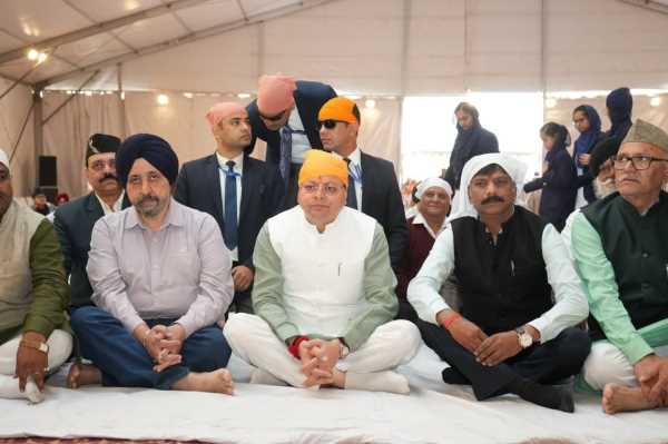 गुरू नानक जयंती आज, सीएम धामी ने प्रदेशवासियों को दी शुभकामनाएं, गुरुद्वारा में टेका मत्था