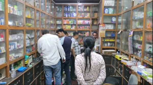हल्द्वानी में नशीली दवाइयों  का भंडाफोड़..मेडिकल स्टोर सीज !