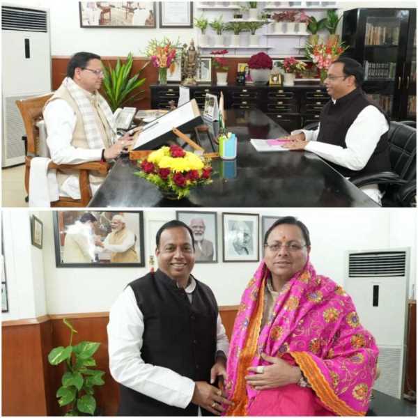 देहरादून: चारधाम शीतकालीन यात्रा की चाक-चौबंद तैयारी, बीकेटीसी अध्यक्ष की CM से मुलाकात !