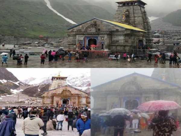 Kedarnath Yatra 2022: भारी बारिश और बर्फ़बारी बनी श्रद्धालुओं के लिए मुसीबत, सोनप्रयाग में रोकनी पड़ी केदारनाथ यात्रा 