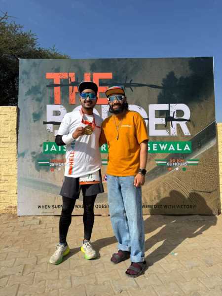 नैनीताल के युवा धावक एकेश तिवारी ने फिर लहराया परचम, पूरी की 161 किमी ‘द बॉर्डर’ अल्ट्रामैराथन।