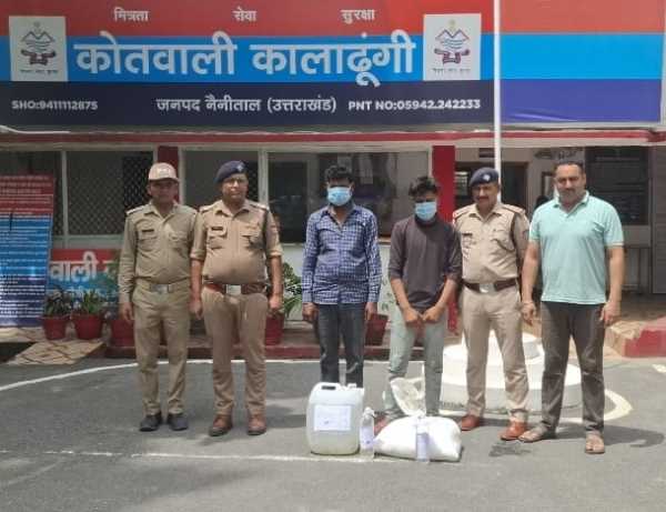 ऑपरेशन प्रहार की बड़ी कार्रवाई! 2 शराब तस्कर गिरफ्तार
