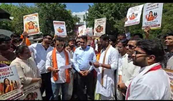 हल्द्वानी में गरजा बजरंग दल, राष्ट्रपति के नाम सौंपा ज्ञापन