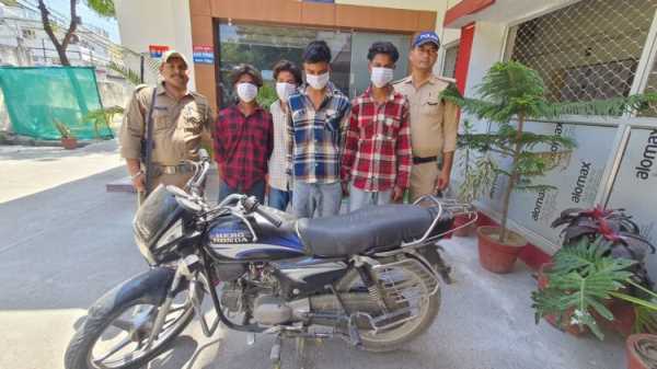 हल्द्वानी-रामनगर में पुलिस का धावा, 6 आरोपी गिरफ्तार, 3 बाइक बरामद