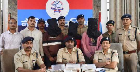  हल्द्वानी, सपेरों का गैंग गिरफ्तार दिन में बजाते थे बीन रात में उड़ाते थे जेवर