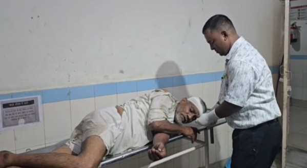 रामनगर में खच्चर का हमला, लोगों में मची  दहशत