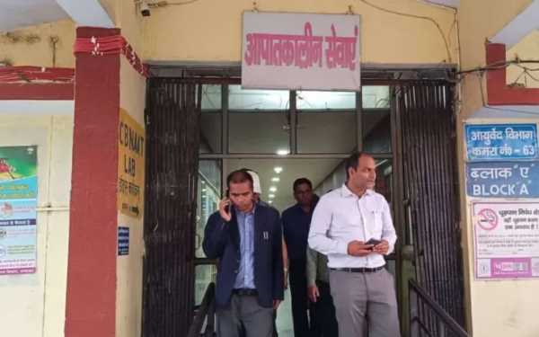  DM का जिला अस्पताल पर औचक निरीक्षण, गर्मी को लेकर दिए सख्त निर्देश