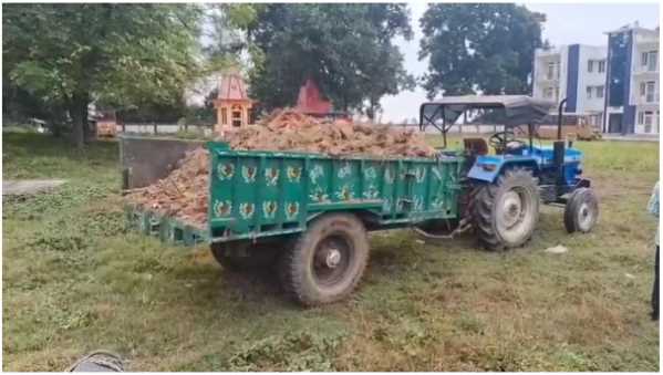 खटीमा में अवैध मिट्टी खनन पर कार्रवाई, पुलिस ने ट्रैक्टर-ट्रॉली सीज की