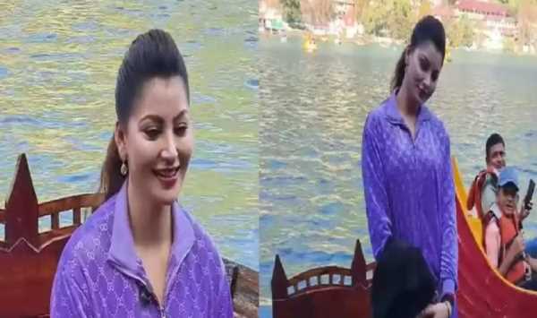 उत्तराखंड: अभिनेत्री उर्वशी रौतेला परिवार संग पहुंचीं नैनीताल !