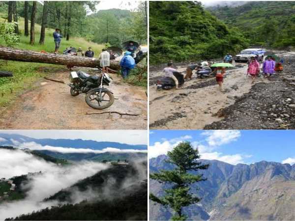 Weather Update: भारी बारिश से पहाड़ो का बुरा हाल, जानिए आगे कैसा रहेगा मौसम का मिजाज़ 