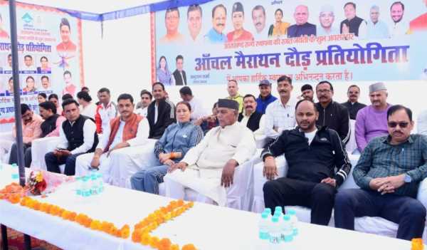 हल्द्वानी पहुँची खेल मंत्री रेखा आर्या ने किया आयोजित हुई मैराथन दौड़ में पदक विजेताओं को सम्मानित !